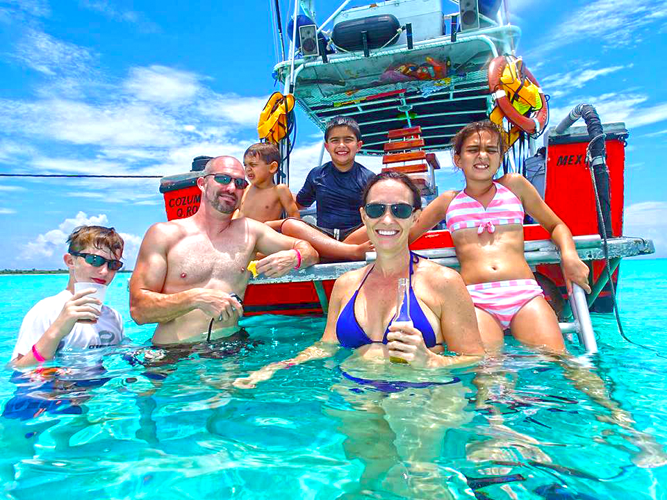 Snorkel in Cozumel with Tiger and Cozumel Snorkel and Cielo Party Tour in Cozumel Mexico